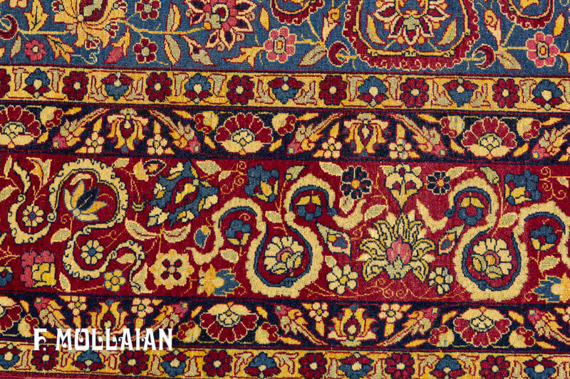 Antique Persian Tehran Rug n°:54530007